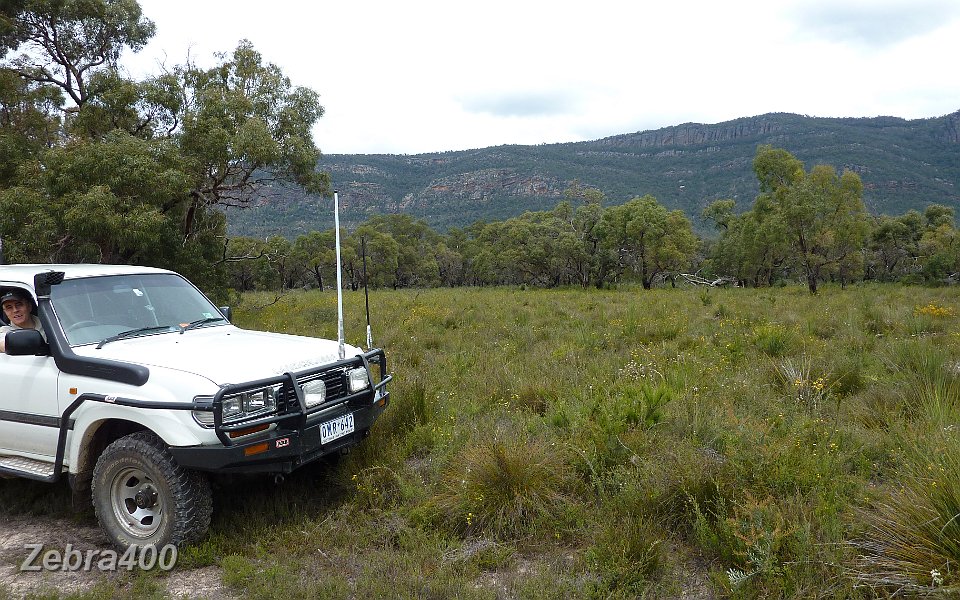 13-Laurie enjoys the views on Syphon Road in the Grampians.JPG